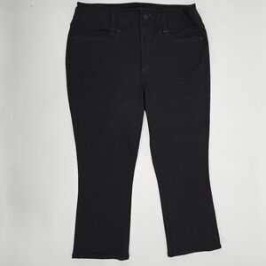 Women's Black Lift And Tuck Ami Skinny NYDJ Pants Size:12